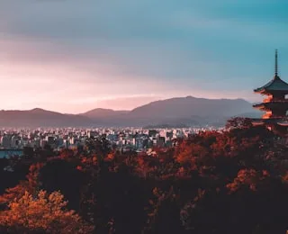京都の五重塔