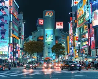 渋谷スクランブル交差点